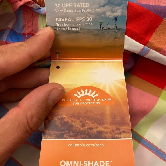 Columbia PFG Super Bahama Large UPF30 Mens Shirt - Picture 7 of 11